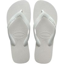 Chinelo Havaianas TOP Branco - Tamanho 45/46