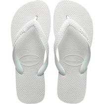 Chinelo Havaianas TOP Branco - Tamanho 45/46