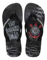 Chinelo Havaianas Top Corinthians Times Futebol 41/42 BR Chinelo Havaianas Top Corinthians Times Futebol 41/42 BR