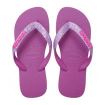 Chinelo Havaianas Top Glitter Nein - Feminino - Rosa