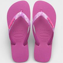 Chinelo Havaianas Top Glitter Neon Feminino - Roxo - 35/36 Chinelo Havaianas Top Glitter Neon Feminino - Roxo - 35/36