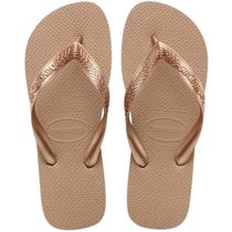 Chinelo Havaianas Top Gold Rose