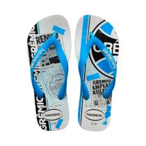 Chinelo Havaianas Top Grêmio Oficial Times Original Unissex Adulto Confortável