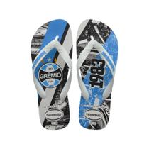Chinelo Havaianas Top Grêmio Oficial Times Original Unissex Infantil Confortável Chinelo Havaianas Top Grêmio Oficial Times Original Unissex Infantil Confortável