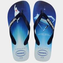 Chinelo Havaianas Top Heróis DC - Azul e Branco - 43/44