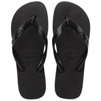 Chinelo Havaianas Top Lisa Preto 31/32 Infantil Original