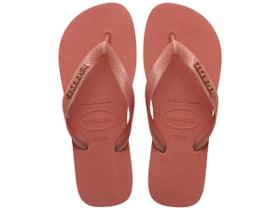 Chinelo Havaianas Top Logo Metalic