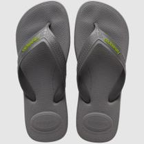 Chinelo havaianas top max comfort-cinza