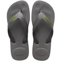 Chinelo Havaianas Top Max Comfort Masculina - Cinza