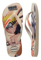 Chinelo Havaianas top Naruto areia
