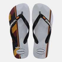 Chinelo Havaianas Top Nations Seleções Alemanha Preto Chinelo Havaianas Top Nations Seleções Alemanha Preto