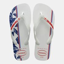 Chinelo Havaianas Top Nations Seleções Inglaterra Branco