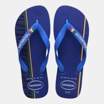 Chinelo Havaianas Top Nations Seleções Itália Azul