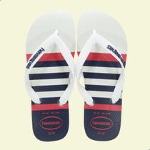 Chinelo Havaianas Top Nautical Branco Chinelo Havaianas Top Nautical Branco