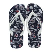 Chinelo Havaianas Top Nautical Branco