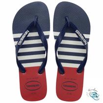 Chinelo Havaianas Top Nautical Verao Praia Masculino Adulto Original Chinelo Havaianas Top Nautical Verao Praia Masculino Adulto Original