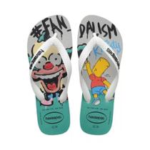 Chinelo Havaianas Top Os Simpsons Homer Original Unissex Adulto Confortável Tiras Grossas Chinelo Havaianas Top Os Simpsons Homer Original Unissex Adulto Confortável Tiras Grossas