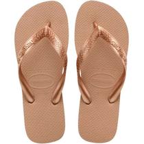 Chinelo havaianas top rose gold