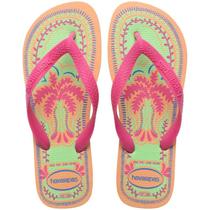 Chinelo Havaianas Top Summer Vibes - Feminino - Laranja - 35