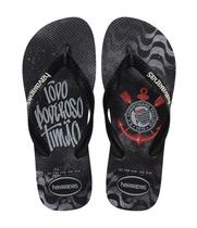 Chinelo Havaianas Top Times Corinthians Coleção 2025 Chinelo Havaianas Top Times Corinthians Coleção 2025