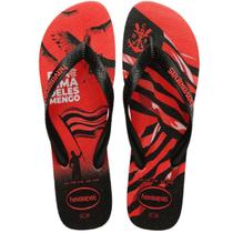 Chinelo Havaianas Top Times Flamengo - Preto