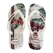 Chinelo Havaianas Top Times Fluminense - Masculino - Branco