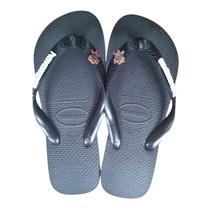 Chinelo Havaianas Top Times Infantil Meninos Customizados