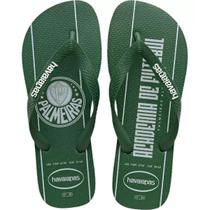 Chinelo Havaianas Top Times Palmeiras Unissex Verde Branco