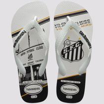 Chinelo Havaianas Top Times Santos Branco Chinelo Havaianas Top Times Santos Branco