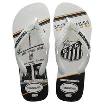 Chinelo Havaianas Top Times Santos Fc 39/40