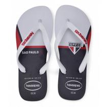 Chinelo Havaianas Top Times São Paulo 4 Oficial Chinelo Havaianas Top Times São Paulo 4 Oficial