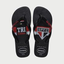 Chinelo Havaianas Top Times São Paulo Preta Chinelo Havaianas Top Times São Paulo Preta