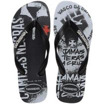 Chinelo Havaianas Top Times Vasco da Gama - Preto Chinelo Havaianas Top Times Vasco da Gama - Preto