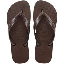 Chinelo Havaianas Top Tiras - Feminino - Marrom - 3738