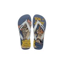 Chinelo Havaianas Top Tom e Jerry Warner Personagens Adulto Unissex Original Confortável