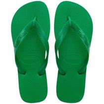Chinelo havaianas top verde patria