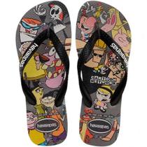Chinelo Havaianas Top Warner Classics - Cinza Gelo