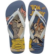 Chinelo Havaianas Top Warner Classics tom e jerry infantil - unissex - estampado