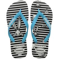 Chinelo Havaianas Top Warner Logomania Pernalonga Tira Larga Chinelo Havaianas Top Warner Logomania Pernalonga Tira Larga