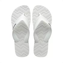 Chinelo Havaianas Track Waves - Branco