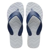 Chinelo Havaianas Track Waves - Cinza Gelo