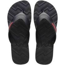 Chinelo Havaianas Track Waves - Masculino - Preto - 4142