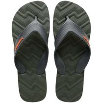 Chinelo havaianas track waves verde oliva