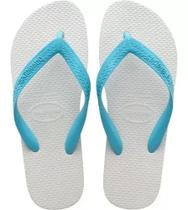 Chinelo Havaianas Tradicional Adulto Branco basico tam 43/44 Chinelo Havaianas Tradicional Adulto Branco basico tam 43/44