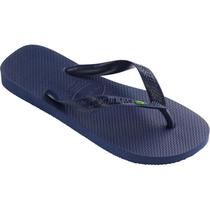 Chinelo havaianas unissex brasil light 37/8 marinho havaianas