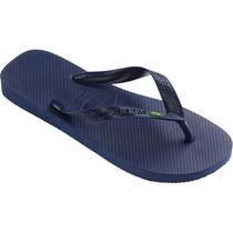 Chinelo havaianas unissex brasil light 43/4 marinho havaianas