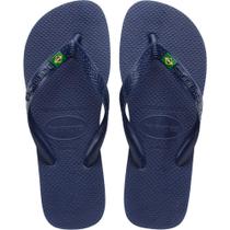 Chinelo Havaianas Unissex Brasil LIGHT 45/46 Marinho