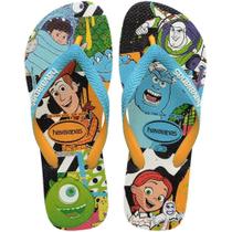Chinelo Havaianas Unissex Disney Stylish Azul Claro Chinelo Havaianas Unissex Disney Stylish Azul Claro