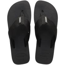 Chinelo Havaianas Urban Basic Material Masculino - Preto