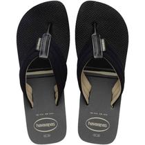Chinelo Havaianas Urban Print - Masculino - Cinza